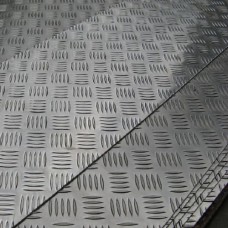 Лист нержавеющий рифленый г/к квинтет 12Х18Н9 2,5 мм