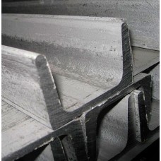 Швеллер нержавеющий г/к с уклоном внутренних граней полок 1.4301 / 304 UPN 20 (UNP) 20х10х3х3,5 мм DIN 1026-1 / EN 10279